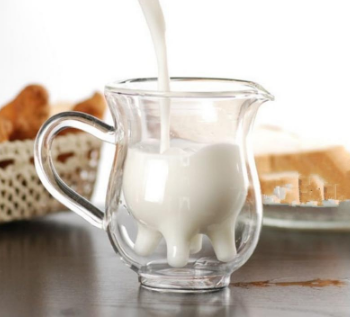 Double Layer Glass Cup - Creative Insulated Milk/Coffee