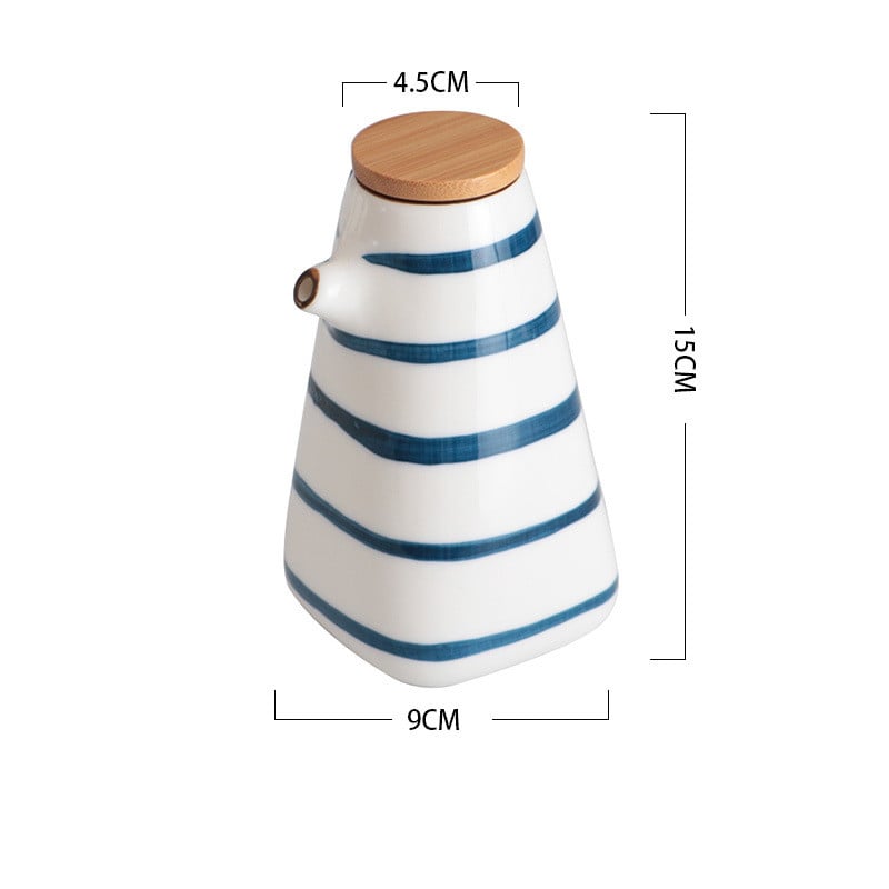 Ceramic Seasoning Pot for Soy Sauce and Vinegar
