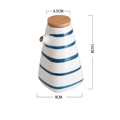Ceramic Seasoning Pot for Soy Sauce and Vinegar