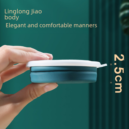 Portable Silicone Folding Travel Cup with Lid