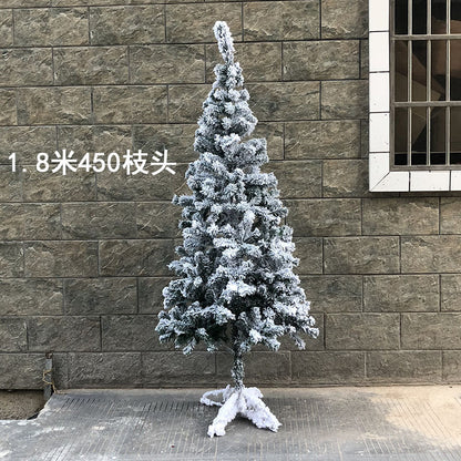 High-Quality White Artificial Snow Christmas Tree