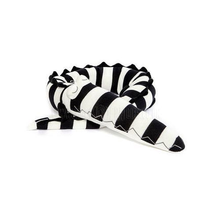 Striped Crocodile Pillow for Kids - Soothing Decor Toy
