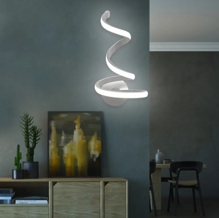 Modern Decorative Wall Lamp for Home Interior Lighting, Elegant Wall-Mounted Light Fixture for Bedroom, Living Room, Hallway, Staircase, Dining Room, Contemporary Home Decoration, Stylish Ambient Illumination, and Sophisticated Residential Lighting Access