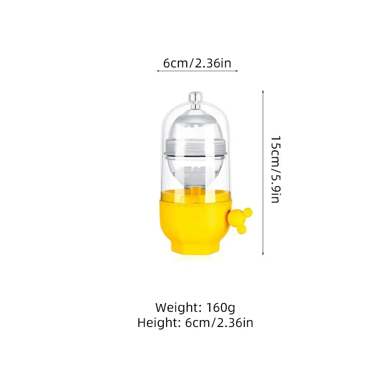 Golden Egg Maker Shaker Whisk Tool for Kitchen Use